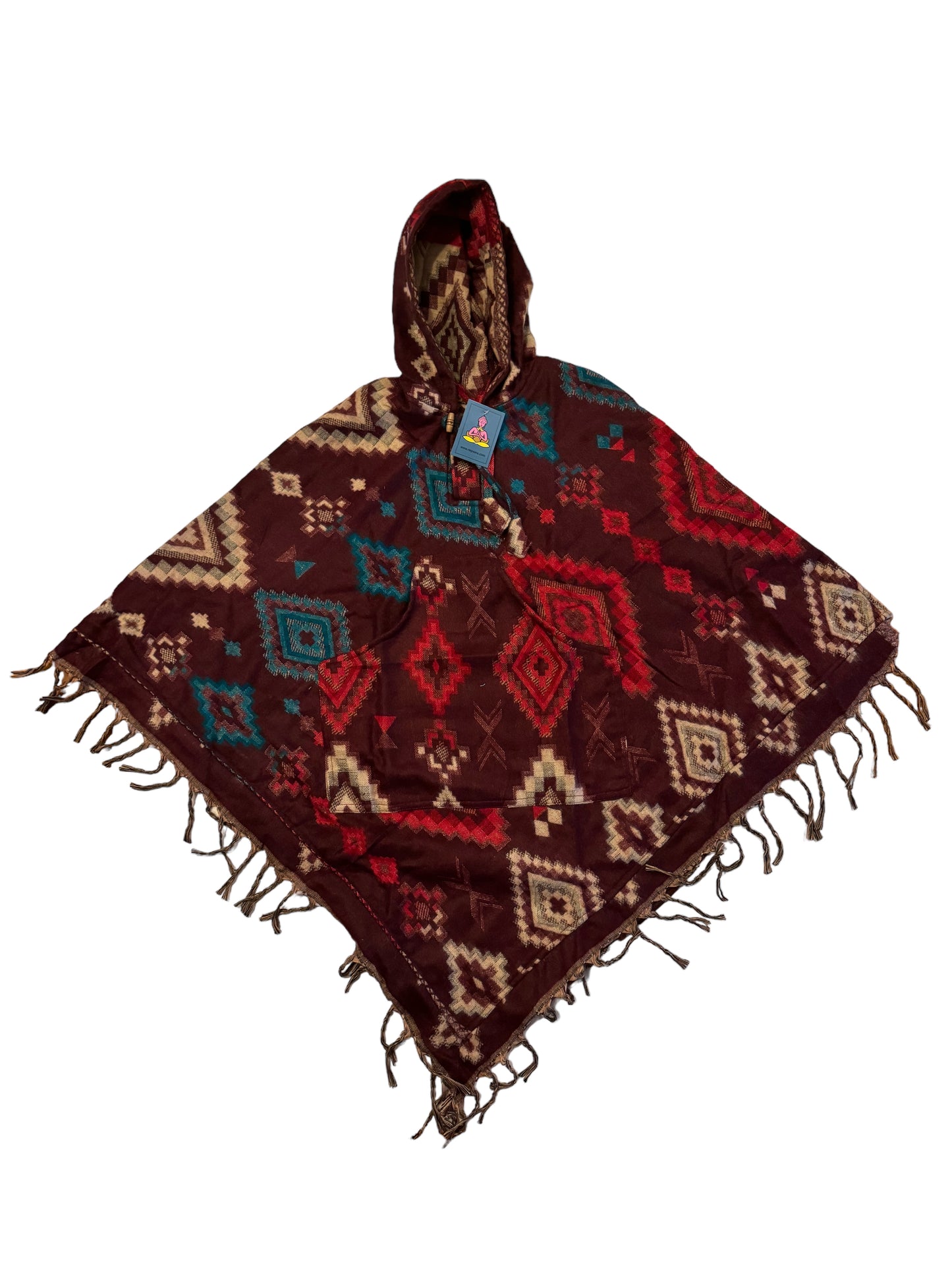 Hand loomed Yak Wool Poncho Made in Nepal. - Premium Poncho from Nepsera Collection - Just $50! Shop now at Nepsera Collection