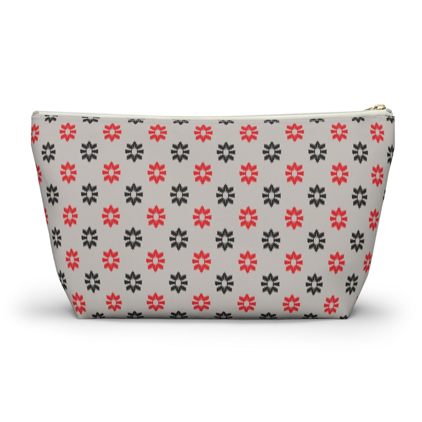 Nepali Dhaka Pattern Accessory Pouch w T-bottom - Premium Bags from Nepsera Collection - Just $25.00! Shop now at Nepsera Collection