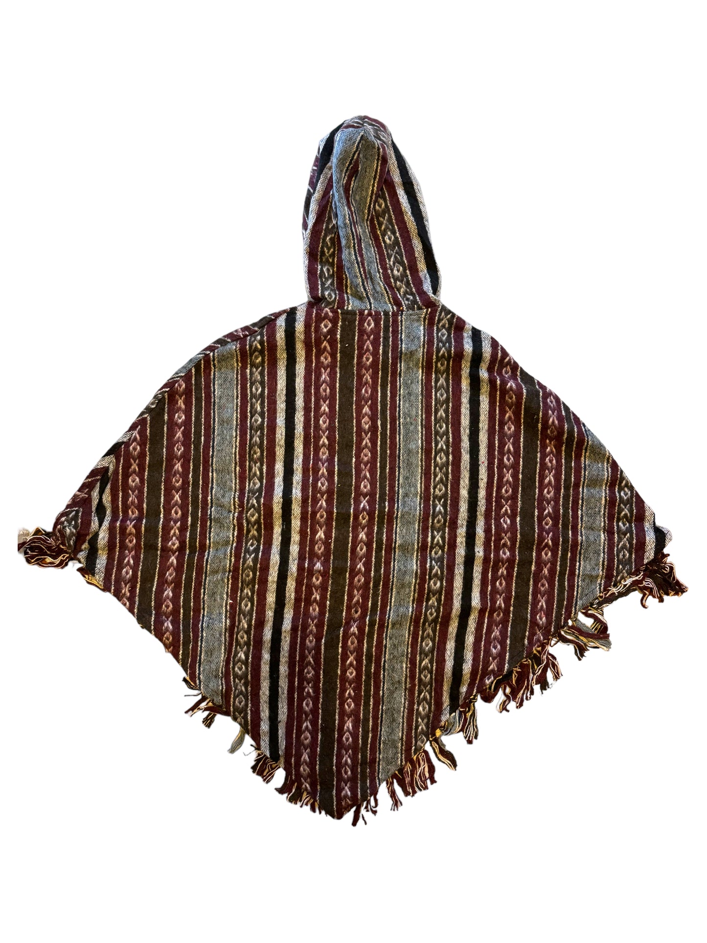 Himalayan Hooded Cape Nepalese 100% Cotton Poncho! - Premium from Nepsera Collection - Just $50! Shop now at Nepsera Collection