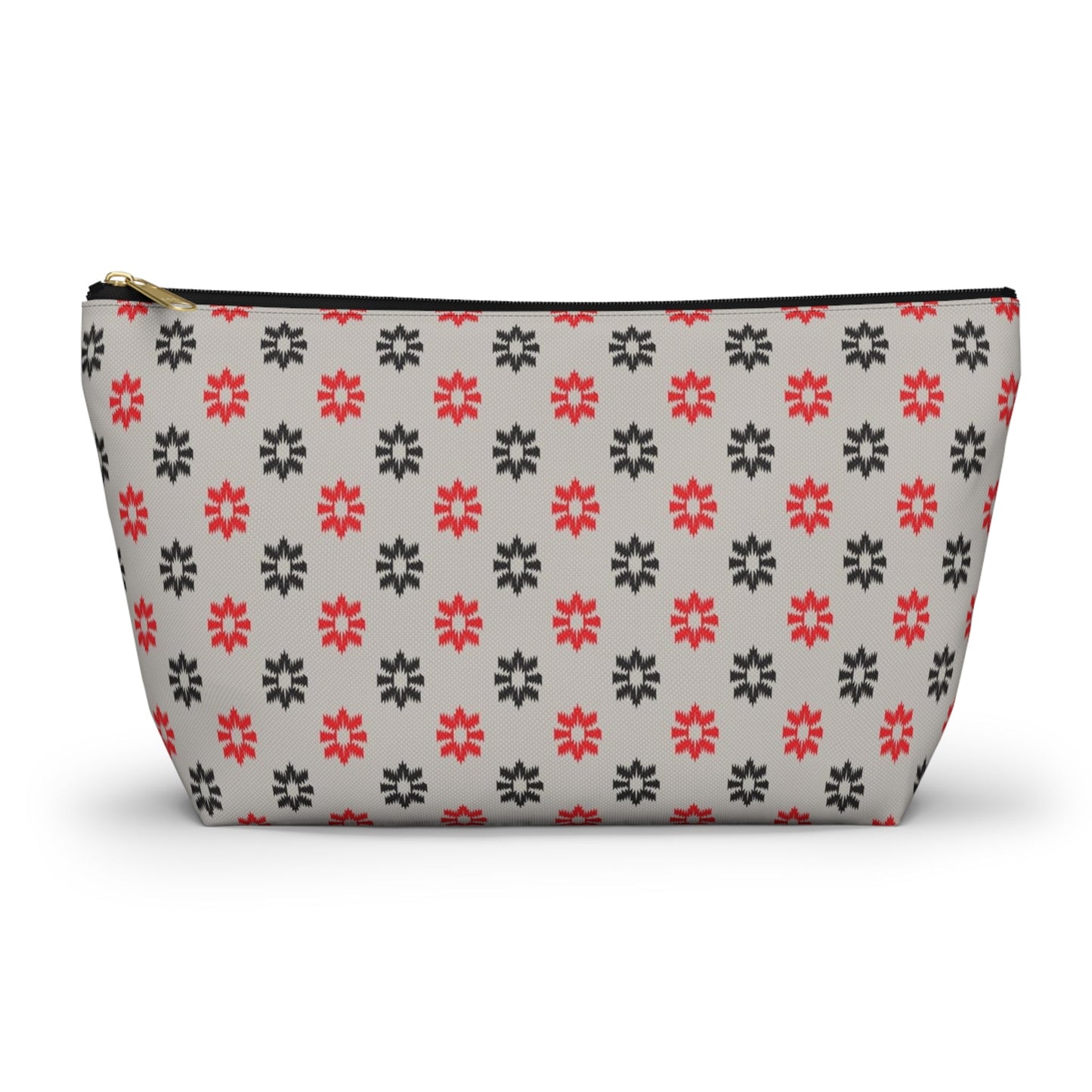 Nepali Dhaka Pattern Accessory Pouch w T-bottom - Premium Bags from Nepsera Collection - Just $25.00! Shop now at Nepsera Collection