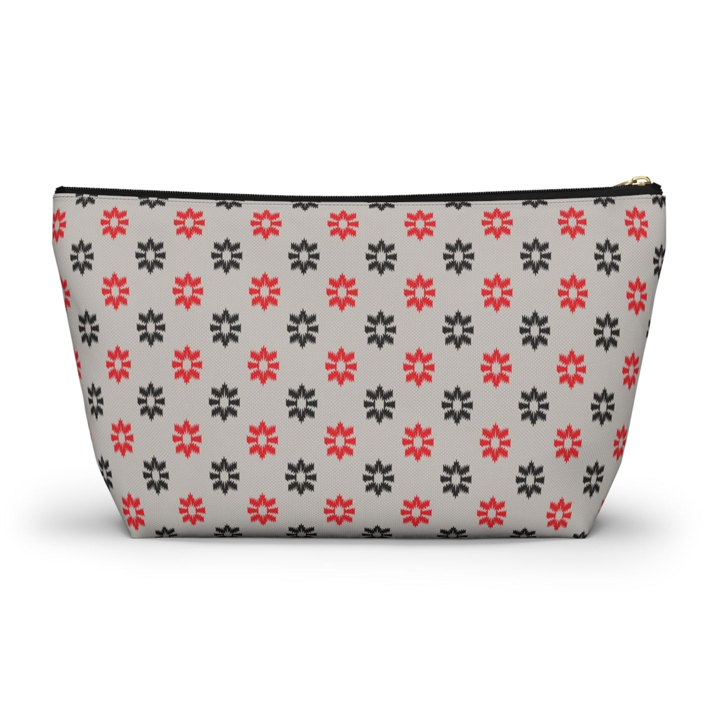 Nepali Dhaka Pattern Accessory Pouch w T-bottom - Premium Bags from Nepsera Collection - Just $25.00! Shop now at Nepsera Collection