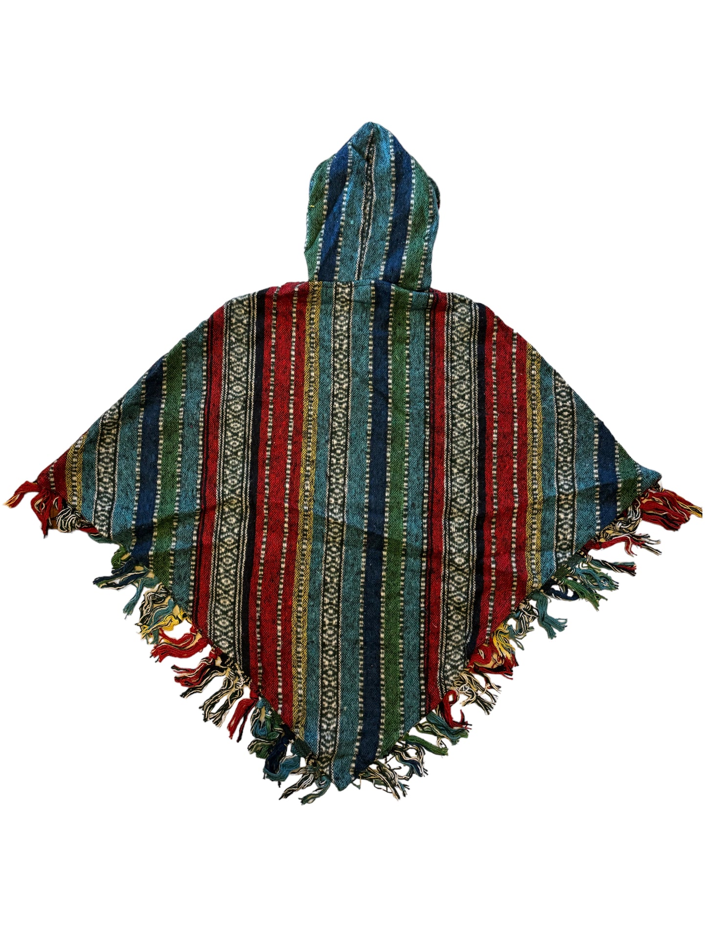 Himalayan Hooded Cape Nepalese 100% Cotton Poncho! - Premium from Nepsera Collection - Just $50! Shop now at Nepsera Collection