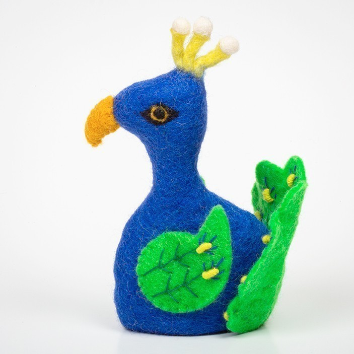Handmade Felt Egg Warmer Peacocks and Panda - Premium Felt from Nepsera Collection - Just $20! Shop now at Nepsera Collection