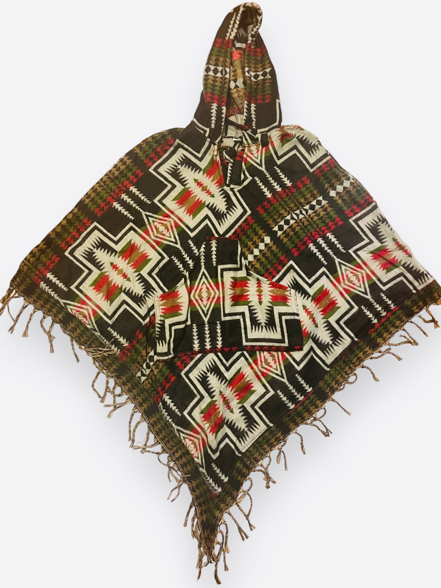 Hand loomed Yak Wool Poncho Made in Nepal. - Premium Poncho from Nepsera Collection - Just $55! Shop now at Nepsera Collection