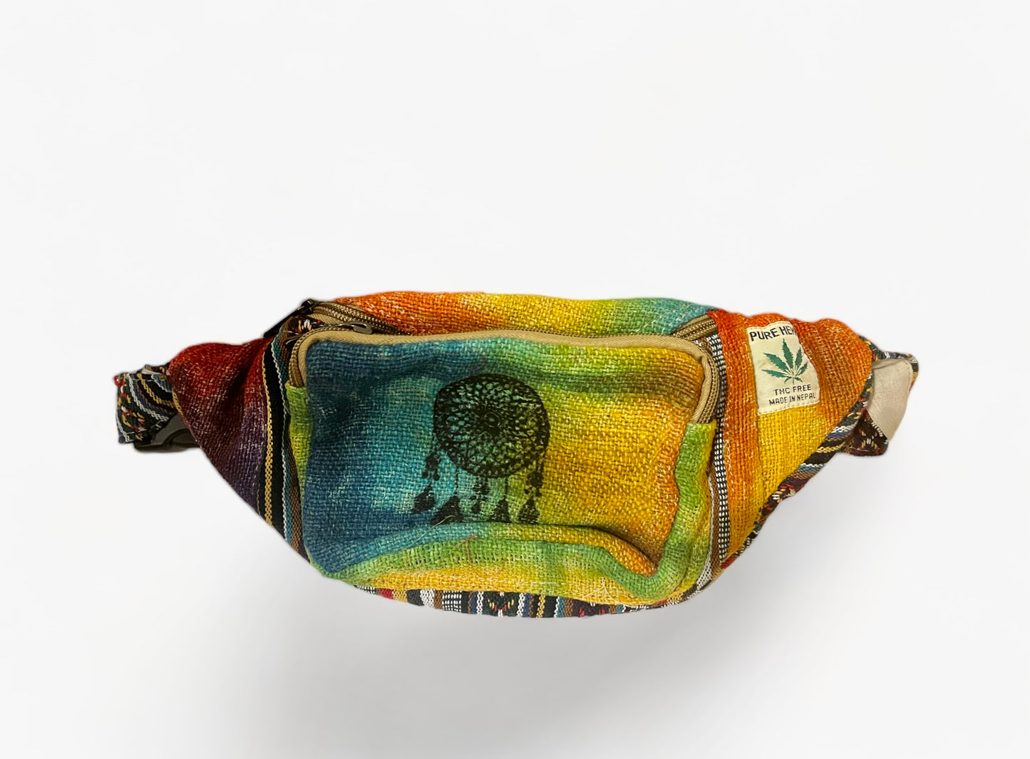 Hemp Tie Dye Fanny Pack is a unique and vibrant accessory handmade in Nepal - Premium from Nepsera Collection - Just $25! Shop now at Nepsera Collection