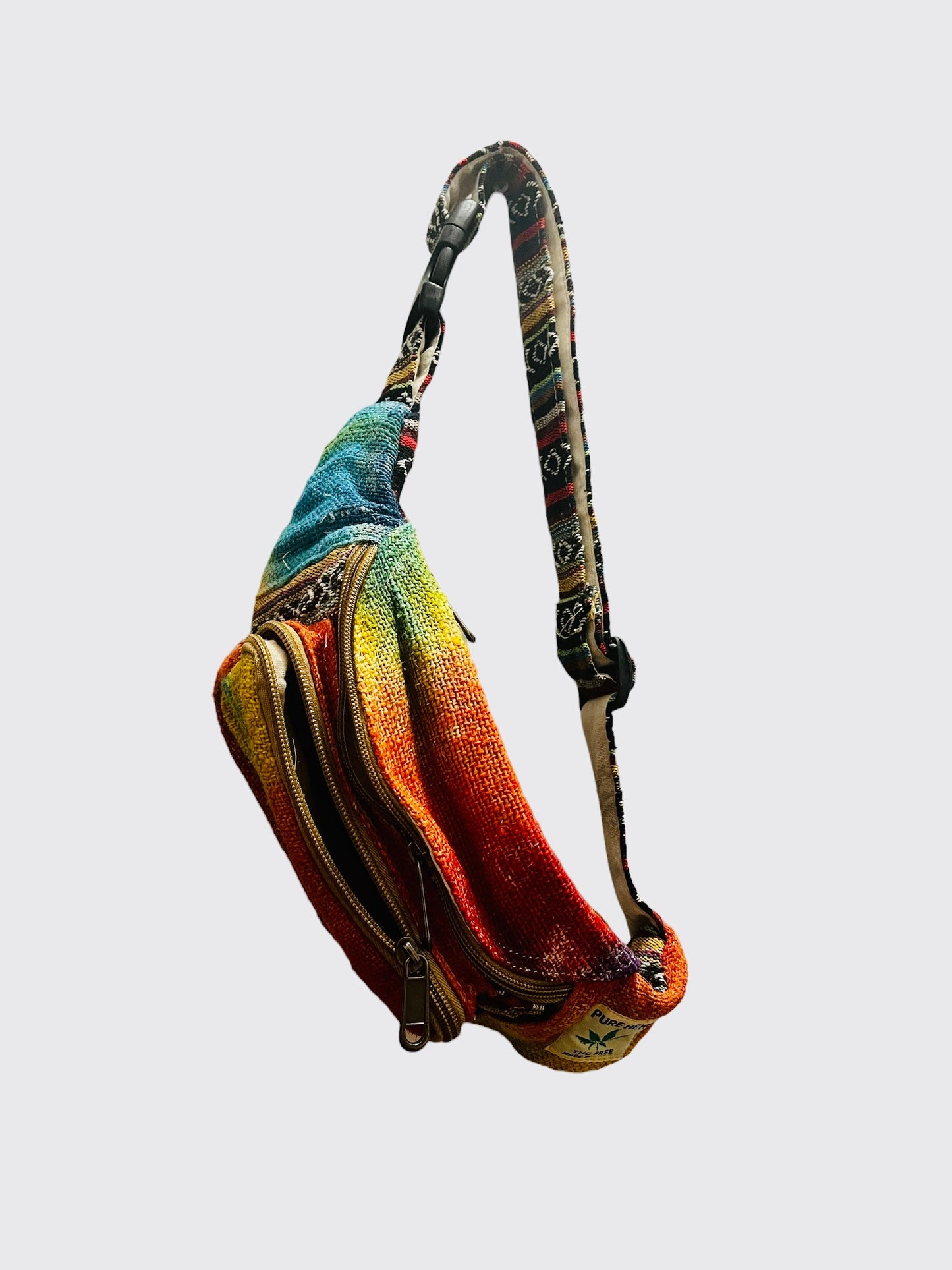 Hemp Tie Dye Fanny Pack is a unique and vibrant accessory handmade in Nepal - Premium from Nepsera Collection - Just $25! Shop now at Nepsera Collection