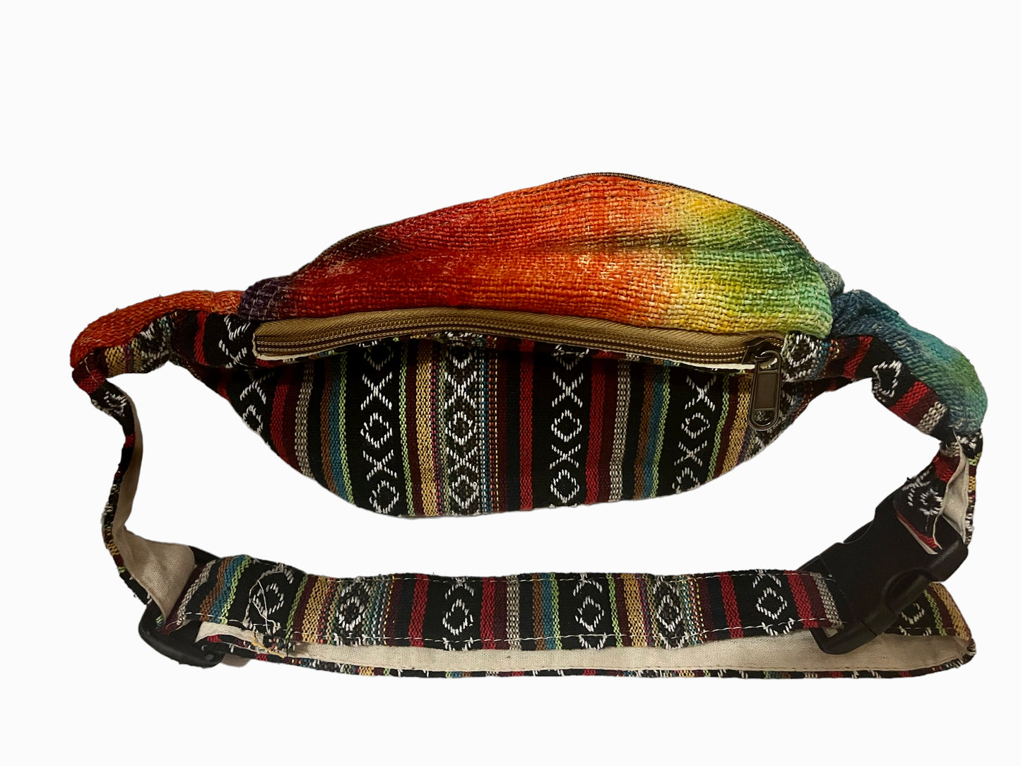 Hemp Tie Dye Fanny Pack is a unique and vibrant accessory handmade in Nepal - Premium from Nepsera Collection - Just $25! Shop now at Nepsera Collection