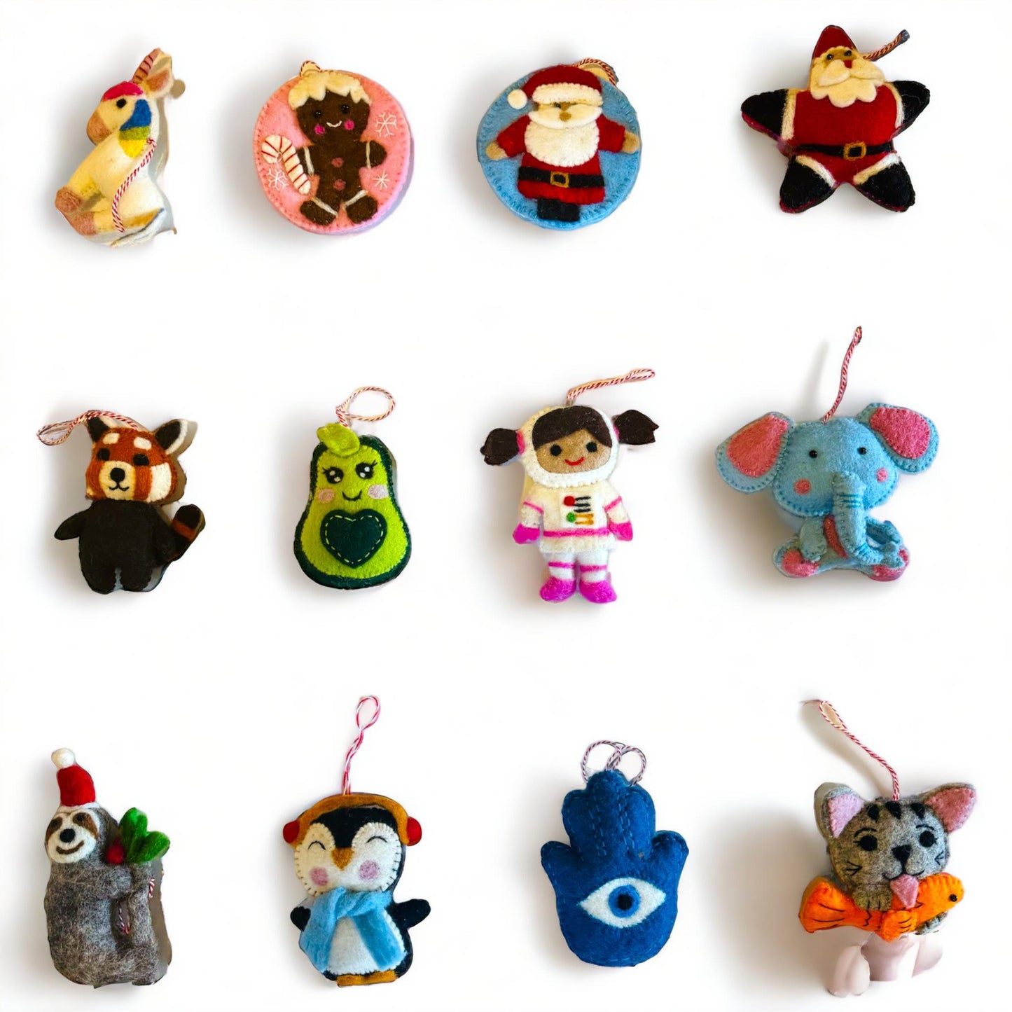 Felt Hanging Ornaments for Holiday Season - Premium from Nepsera Collection - Just $10! Shop now at Nepsera Collection