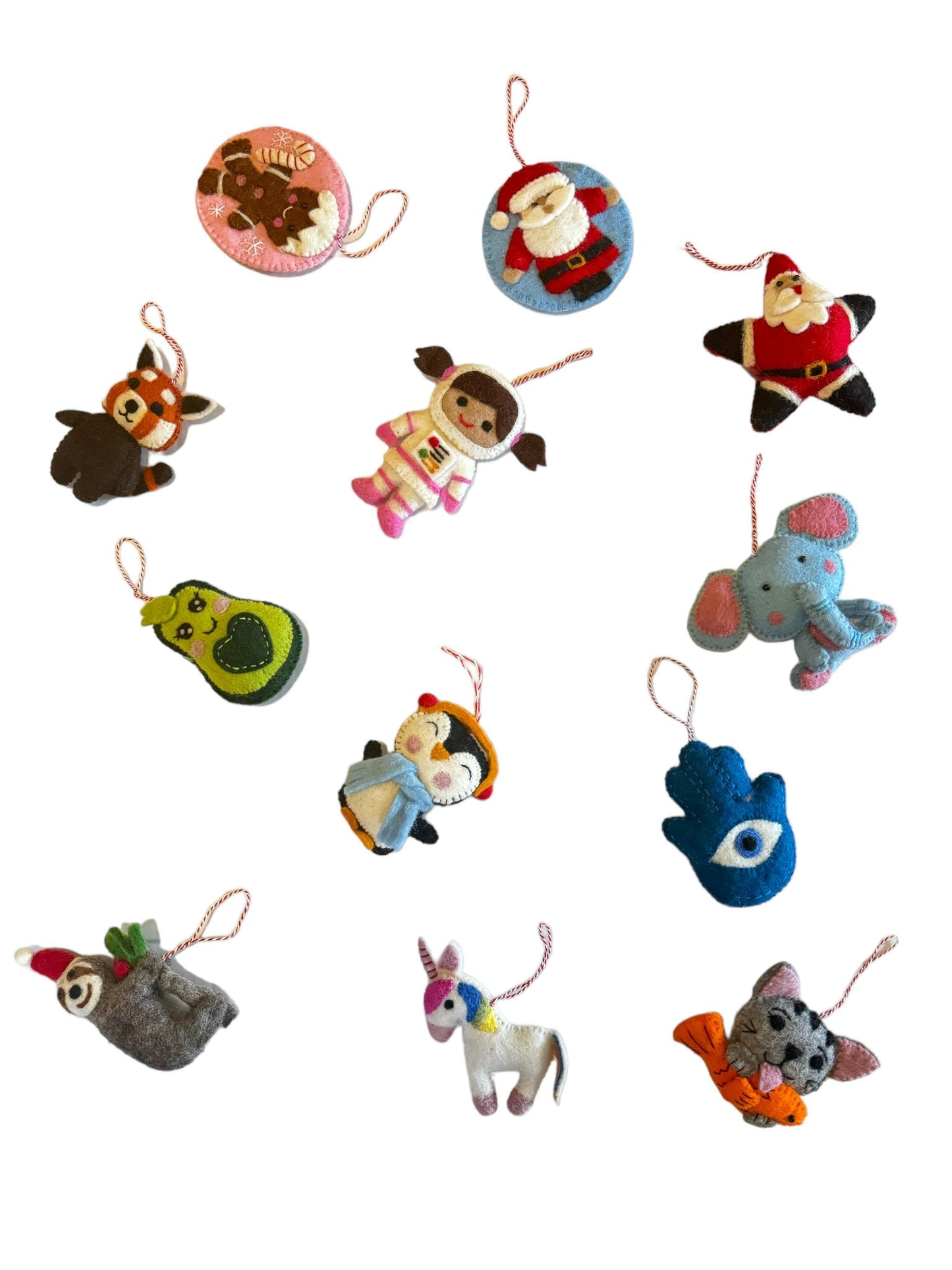 Felt Hanging Ornaments for Holiday Season - Premium from Nepsera Collection - Just $10! Shop now at Nepsera Collection