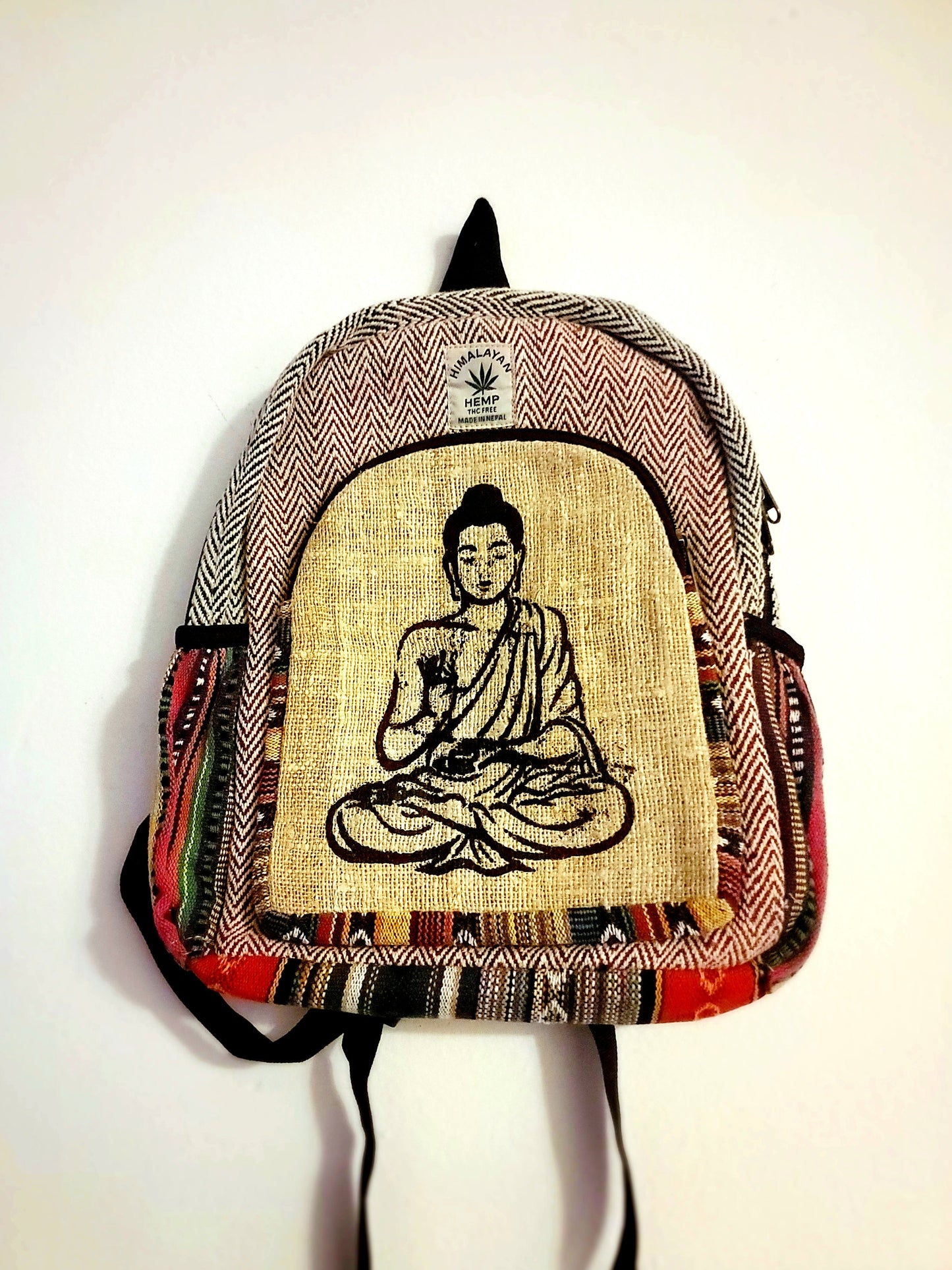 Himalayan Eco-friendly hemp are handcrafted hemp bag pack . - Premium Bagpack from Nepsera Collection - Just $35.00! Shop now at Nepsera Collection