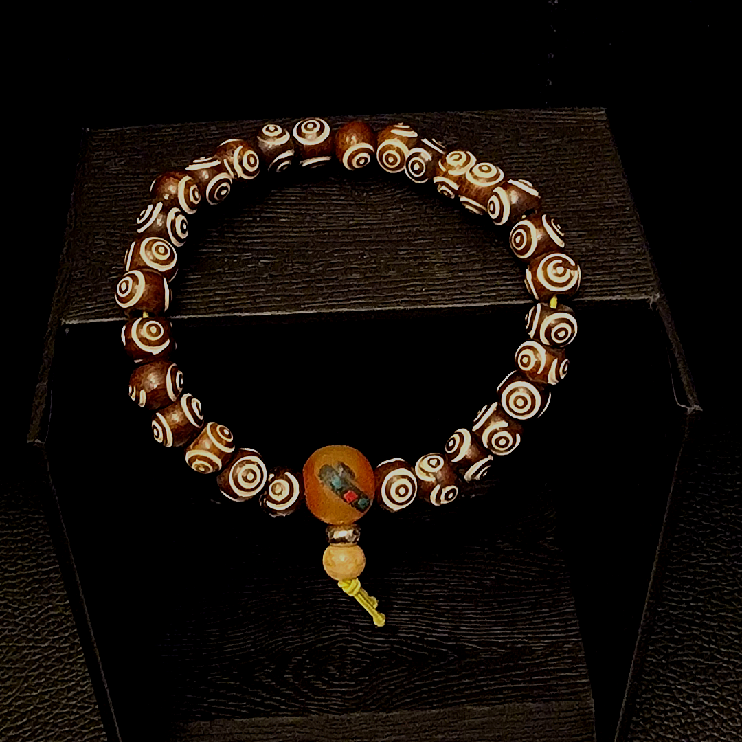 Brown Mandala Third Eye Bracelet - Premium from Nepsera Collection - Just $20.00! Shop now at Nepsera Collection