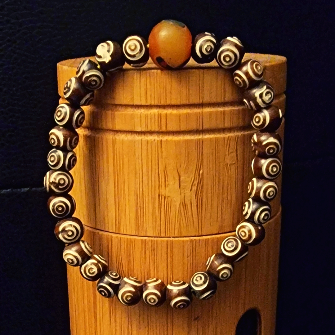 Brown Mandala Third Eye Bracelet - Premium from Nepsera Collection - Just $20.00! Shop now at Nepsera Collection