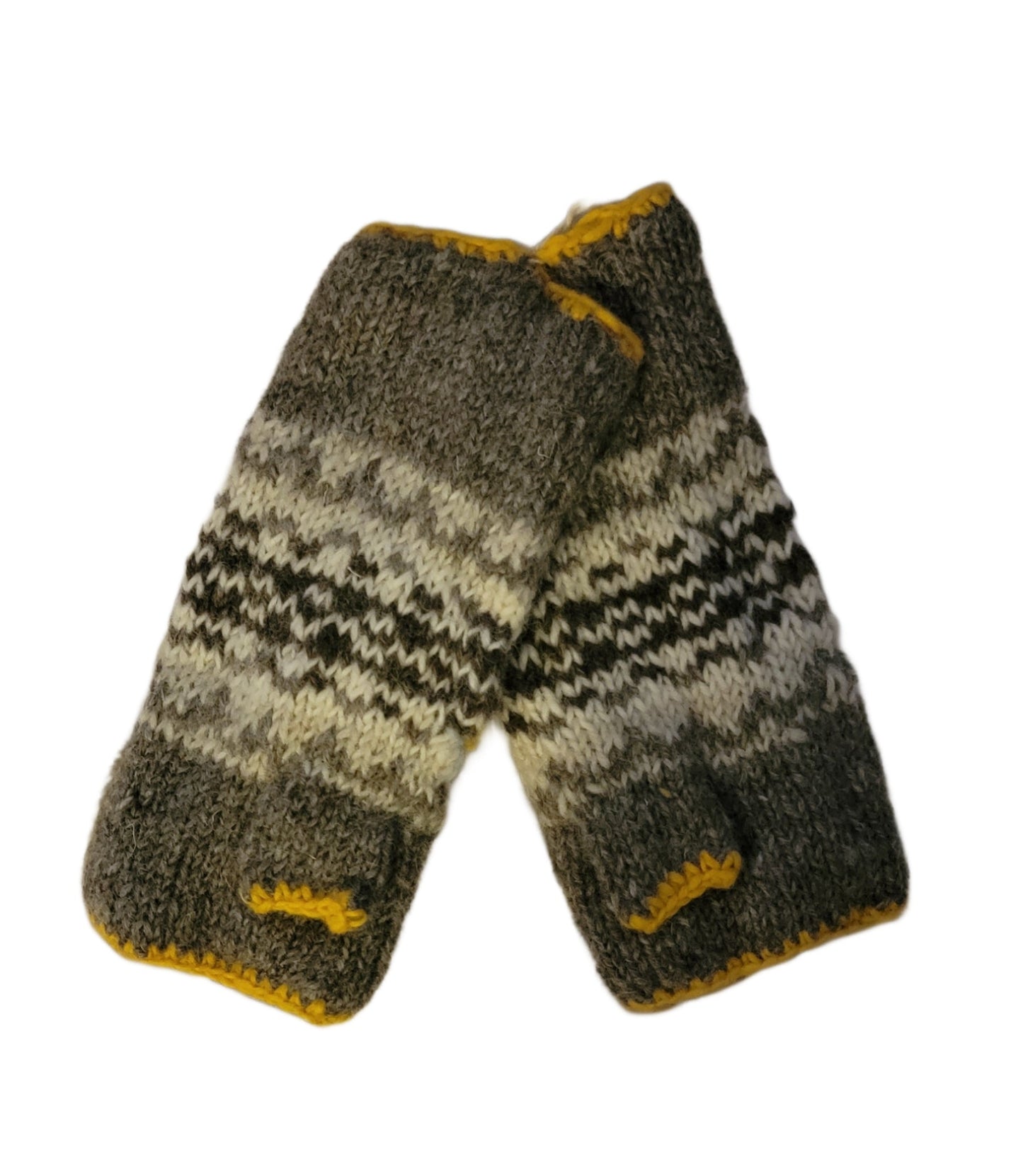 Flower Embroidered Knitted Wool Wrist Warmers
. - Premium  from Nepsera Collection - Just $20.00! Shop now at Nepsera Collection