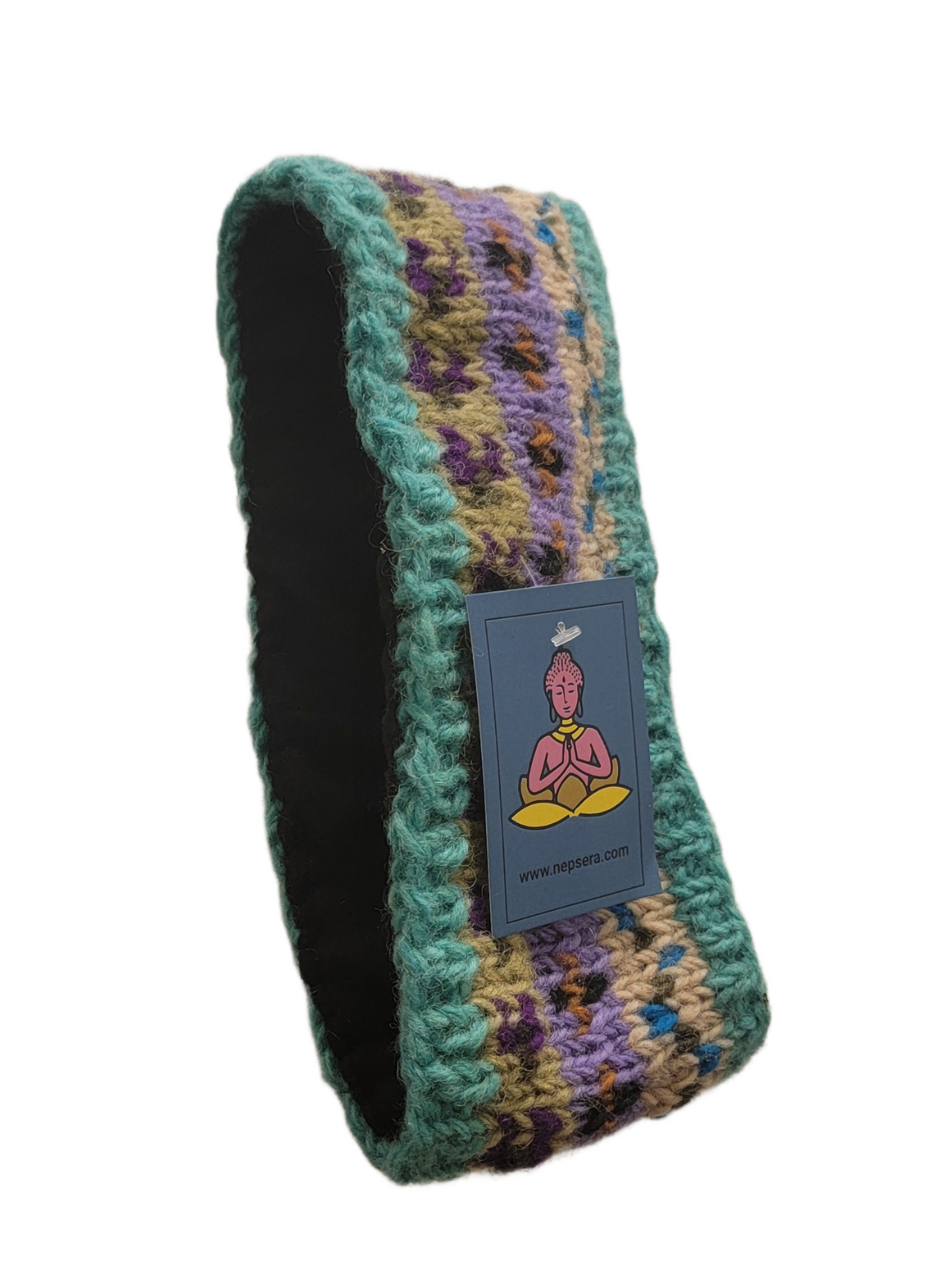 Fleece Lined Wool Patterned Headband Woolen - Premium from Nepsera Collection - Just $15! Shop now at Nepsera Collection