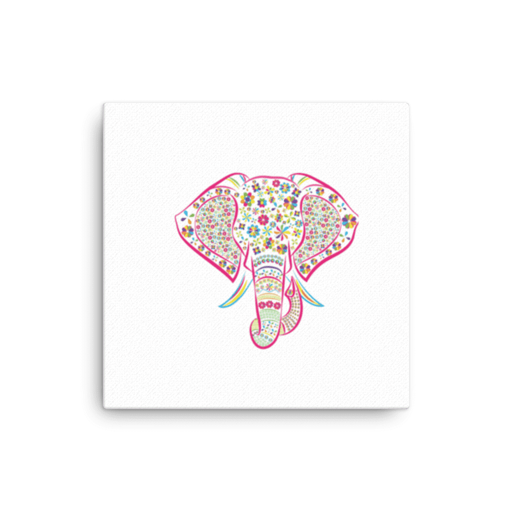 Elephant Head For Prosperity Thin canvas - Premium from Nepsera Collection - Just $40.00! Shop now at Nepsera Collection