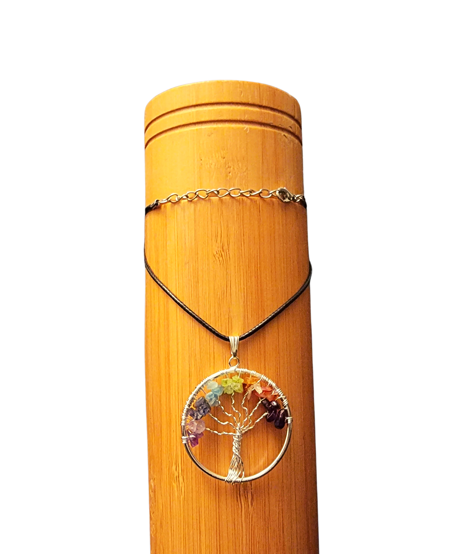Tree of Life Seven Chakra Pendant - Premium from Nepsera Collection - Just $20.00! Shop now at Nepsera Collection