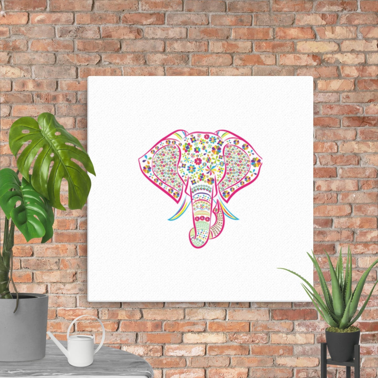 Elephant Head For Prosperity Thin canvas - Premium from Nepsera Collection - Just $40.00! Shop now at Nepsera Collection