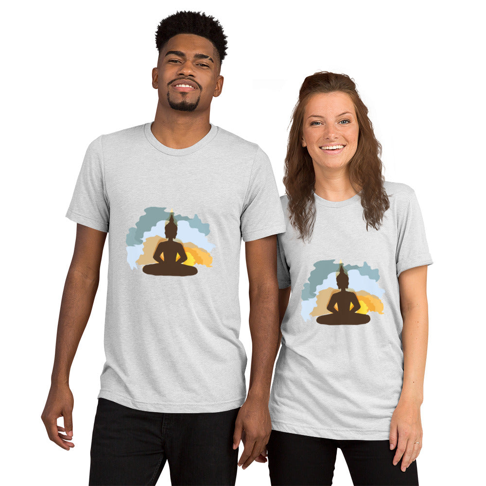 Meditating Buddha Unisex Short sleeve t-shirt - Premium from Nepsera Collection - Just $25.99! Shop now at Nepsera Collection