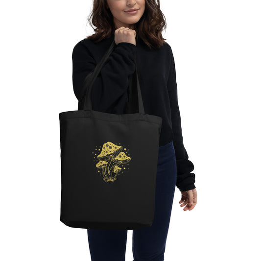 Mushroom Print Eco Tote Bag - Premium  from Nepsera Collection - Just $35.50! Shop now at Nepsera Collection