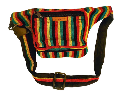 Vibrant Rasta Jamaican Fanny Pack - Premium from Nepsera Collection - Just $18.00! Shop now at Nepsera Collection