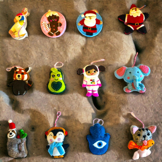 Felt Hanging Ornaments for Holiday Season - Premium from Nepsera Collection - Just $10! Shop now at Nepsera Collection