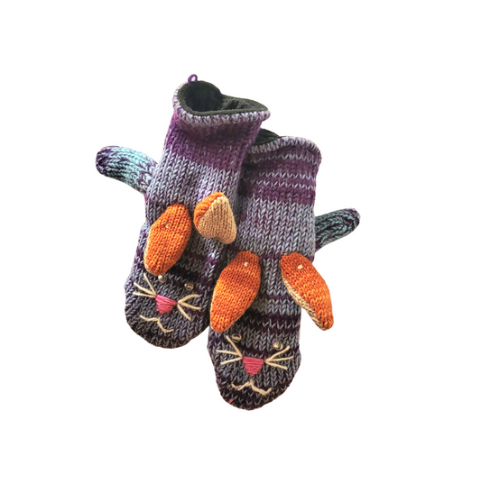 Woolen Mittens 100% wool fleece - Premium  from Nepsera Collection - Just $20.00! Shop now at Nepsera Collection