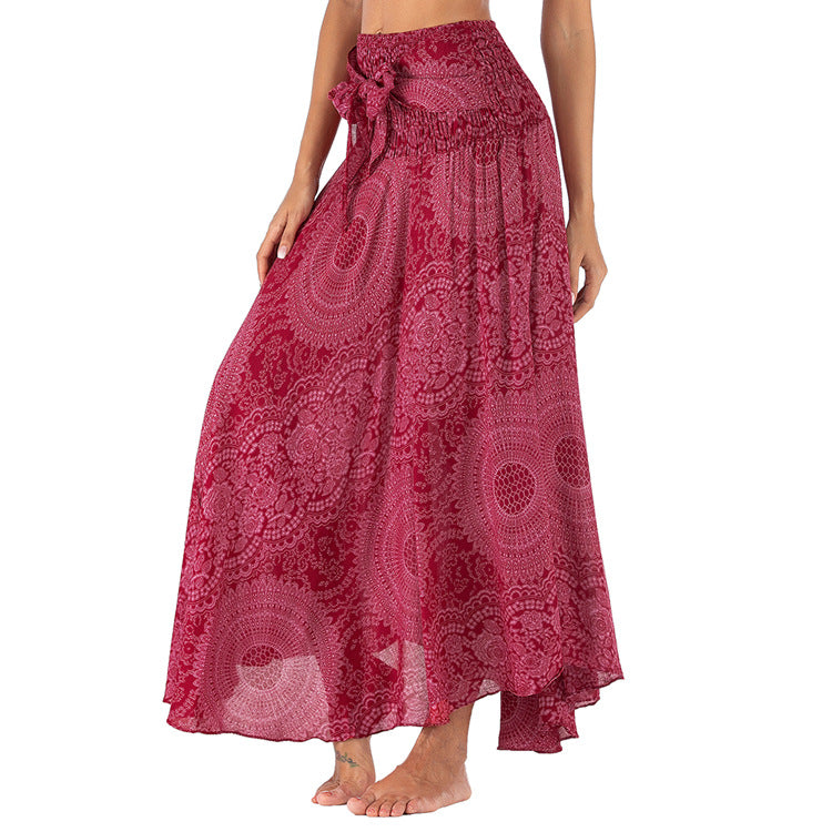 Ladies Fashion Two-Wear Swing Boho Skirt - Premium Hippie from Nepsera Collection - Just $37.65! Shop now at Nepsera Collection