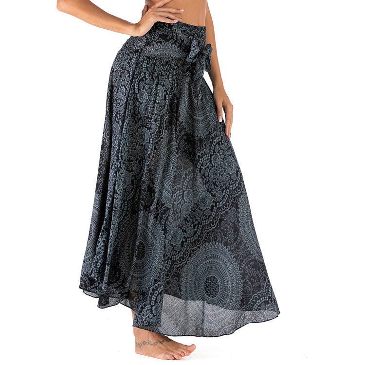 Ladies Fashion Two-Wear Swing Boho Skirt - Premium Hippie from Nepsera Collection - Just $37.65! Shop now at Nepsera Collection