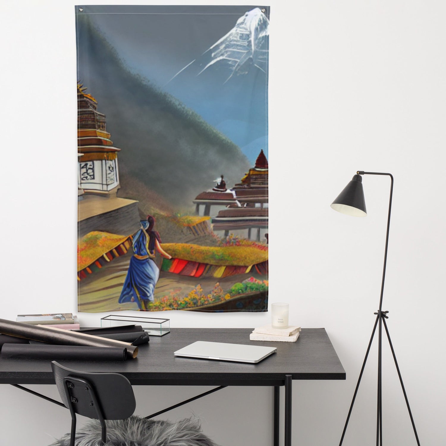 Experience the beauty of Nepal's stunning mountain views. - Premium  from Nepsera Collection - Just $50.00! Shop now at Nepsera Collection