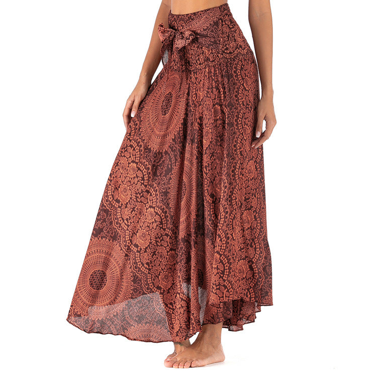 Ladies Fashion Two-Wear Swing Boho Skirt - Premium Hippie from Nepsera Collection - Just $37.65! Shop now at Nepsera Collection