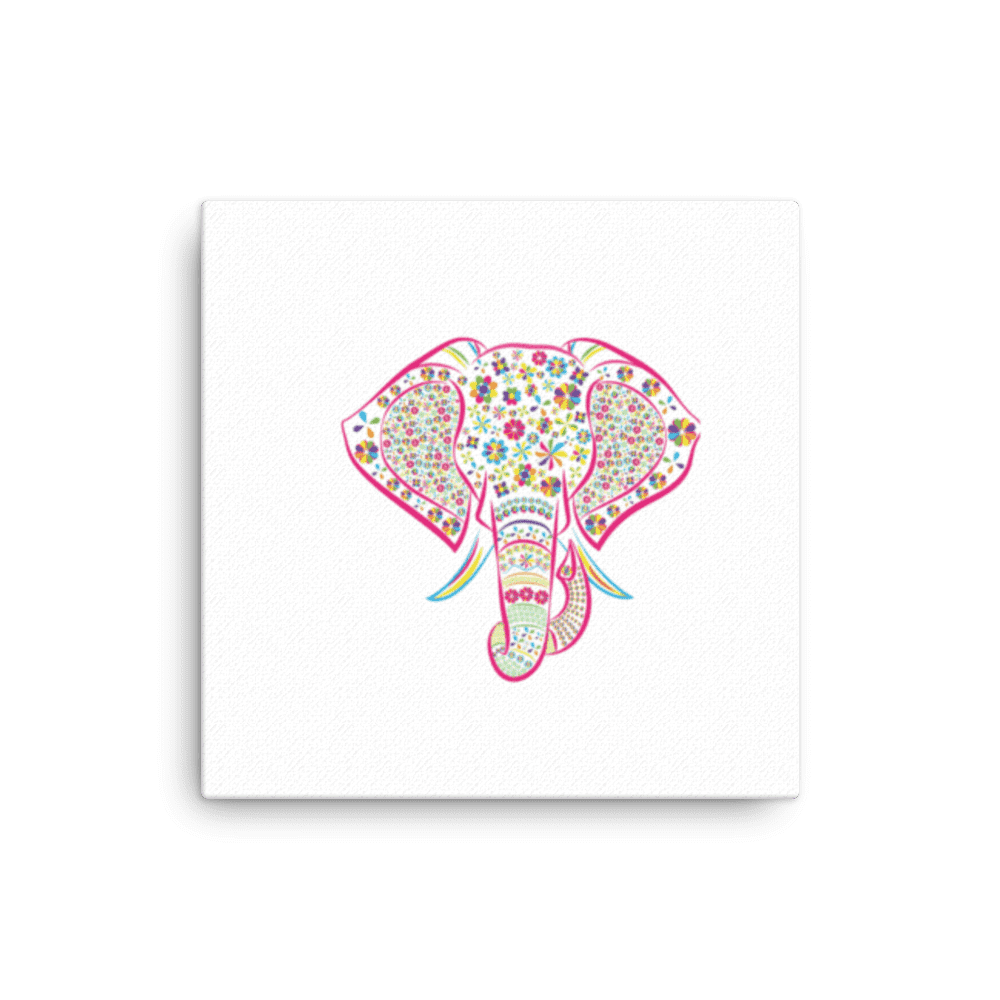 Elephant Head For Prosperity Thin canvas - Premium  from Nepsera Collection - Just $40.00! Shop now at Nepsera Collection