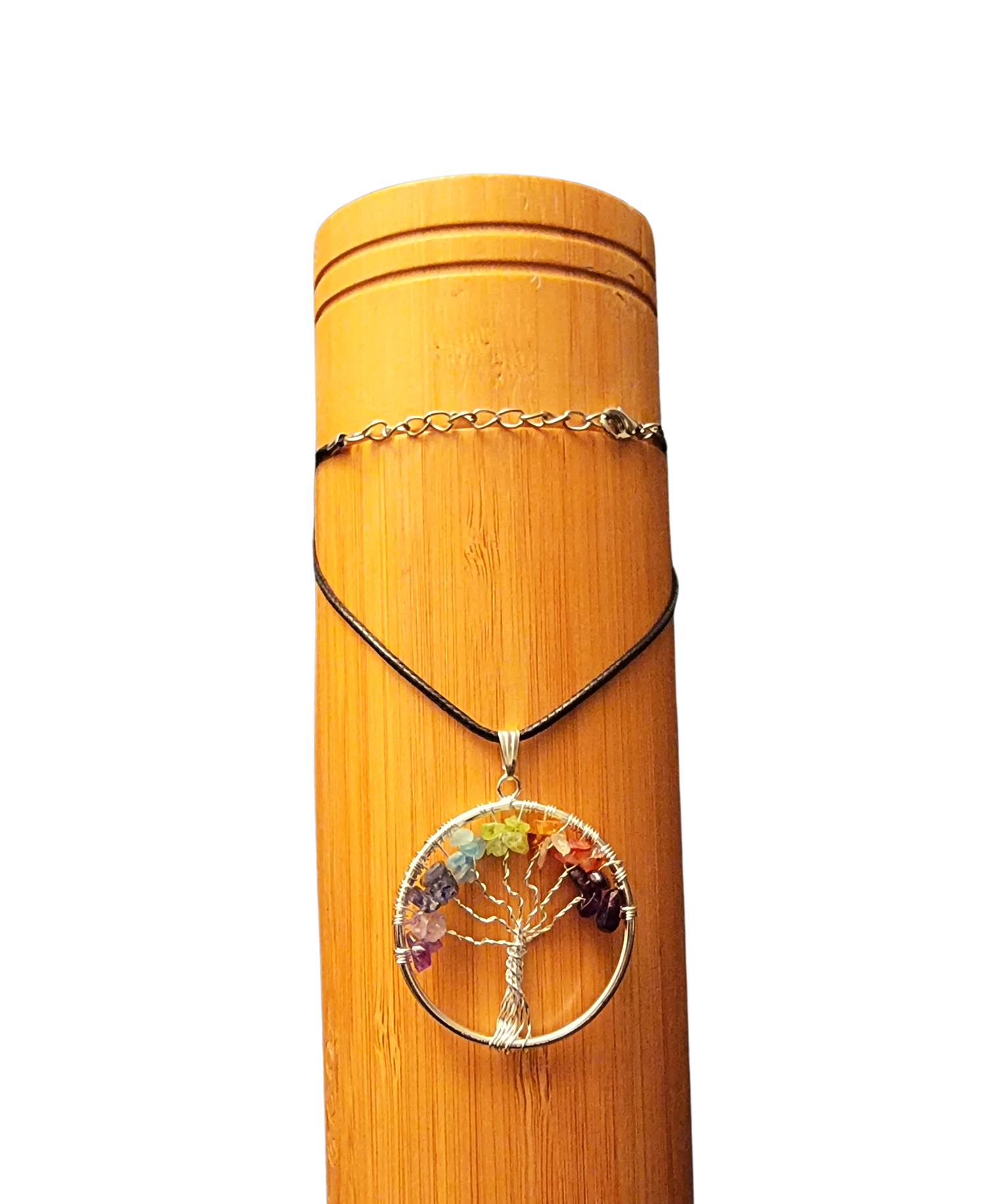 Tree of Life Seven Chakra Pendant - Premium  from Nepsera Collection - Just $20.00! Shop now at Nepsera Collection