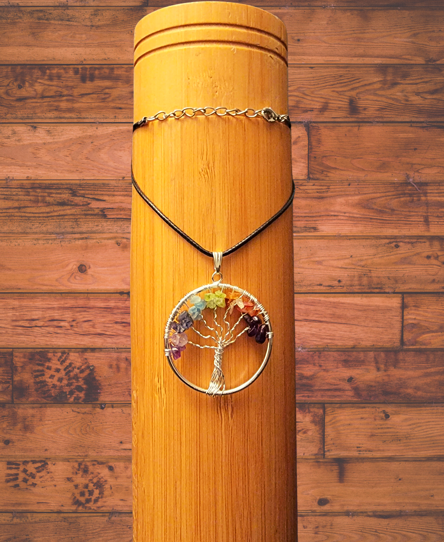 Tree of Life Seven Chakra Pendant - Premium  from Nepsera Collection - Just $20.00! Shop now at Nepsera Collection