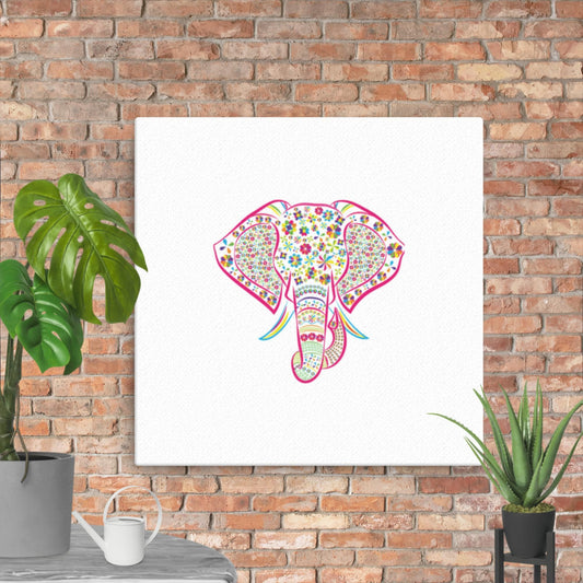 Elephant Head For Prosperity Thin canvas - Premium  from Nepsera Collection - Just $40.00! Shop now at Nepsera Collection
