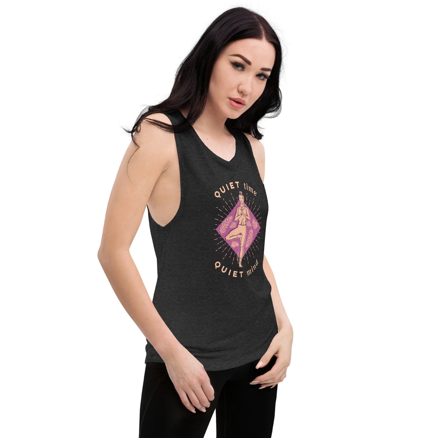 Ladies’ Yoga Tank Top - Premium Yoga Collection from Nepsera Collection - Just $30.00! Shop now at Nepsera Collection