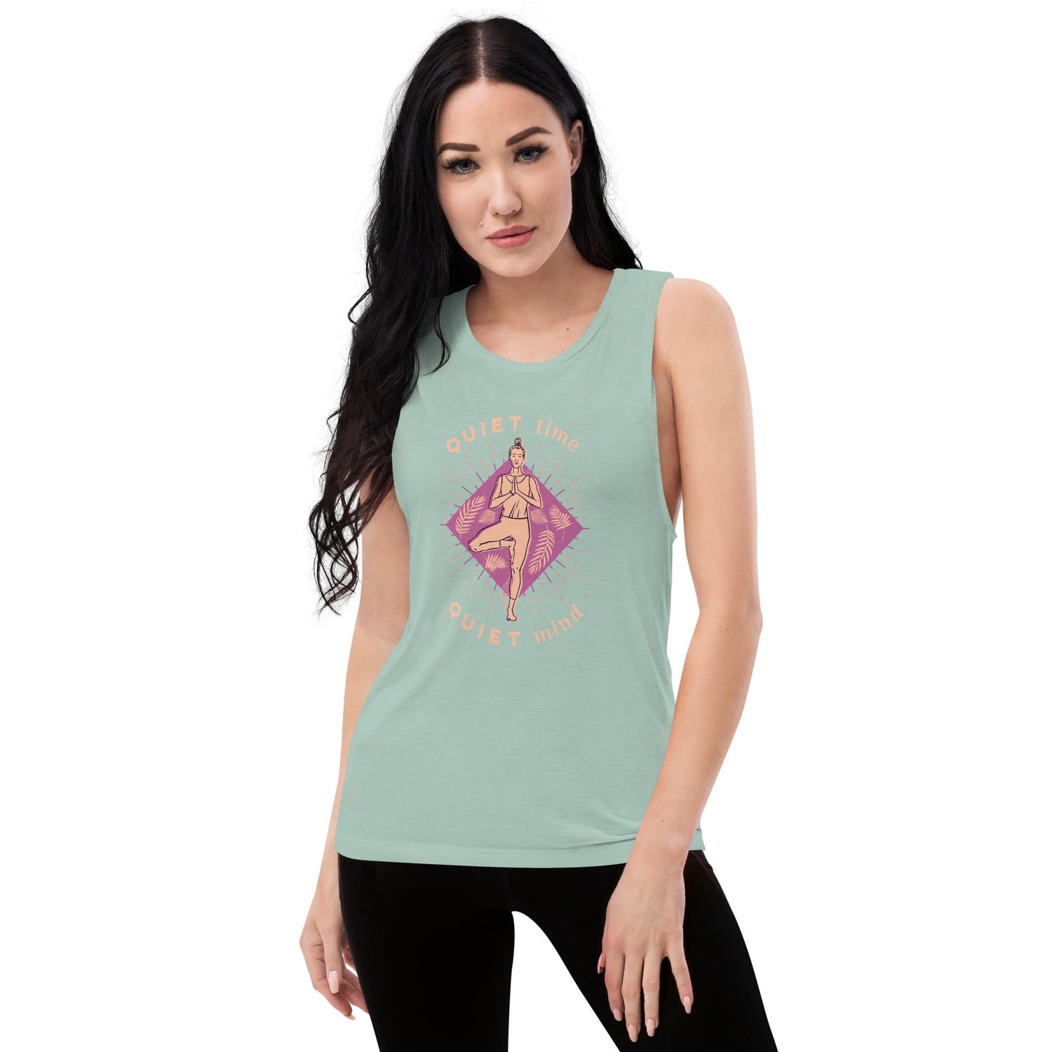 Ladies’ Yoga Tank Top - Premium Yoga Collection from Nepsera Collection - Just $30.00! Shop now at Nepsera Collection