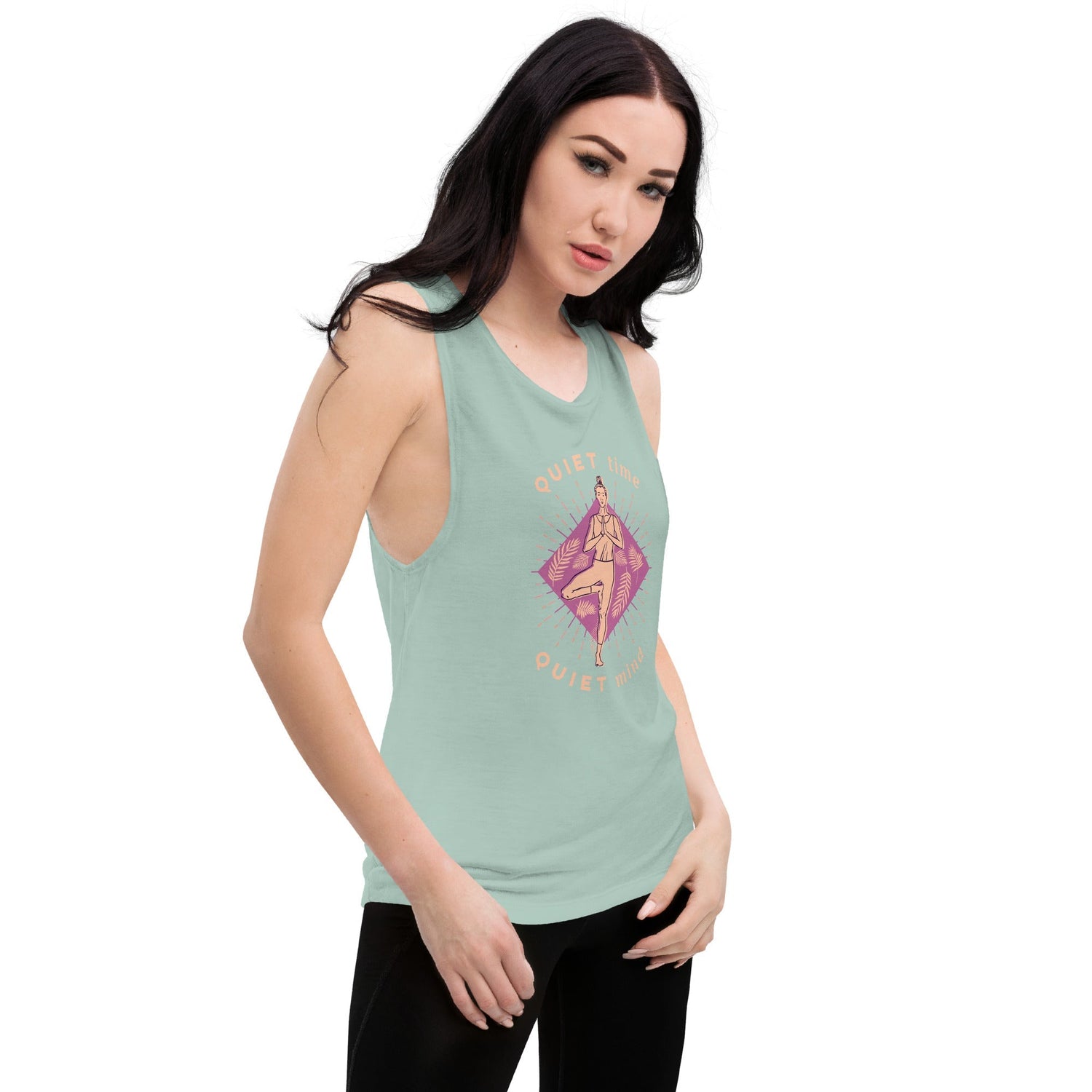 Ladies’ Yoga Tank Top - Premium Yoga Collection from Nepsera Collection - Just $30.00! Shop now at Nepsera Collection