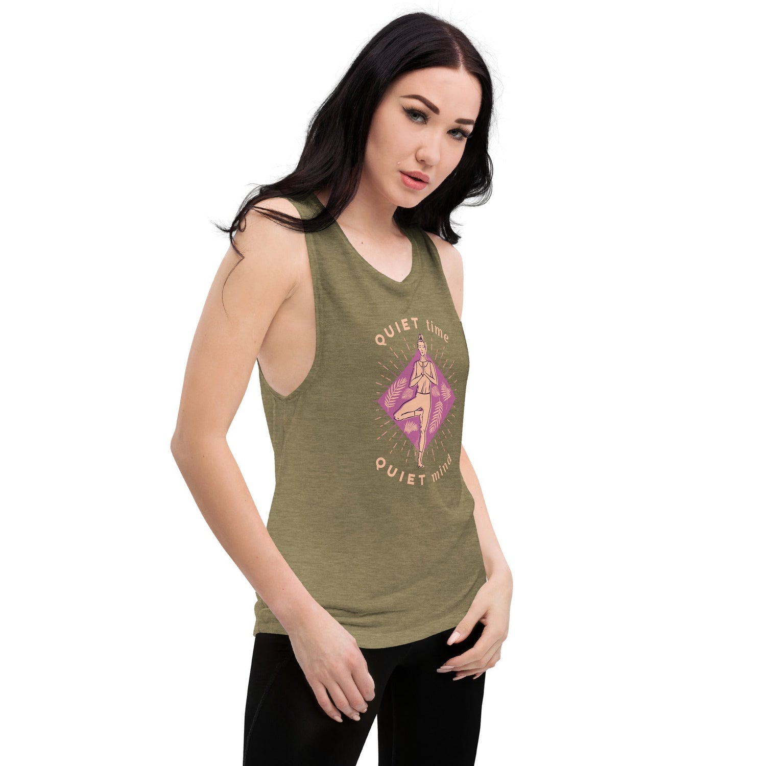 Ladies’ Yoga Tank Top - Premium Yoga Collection from Nepsera Collection - Just $30.00! Shop now at Nepsera Collection